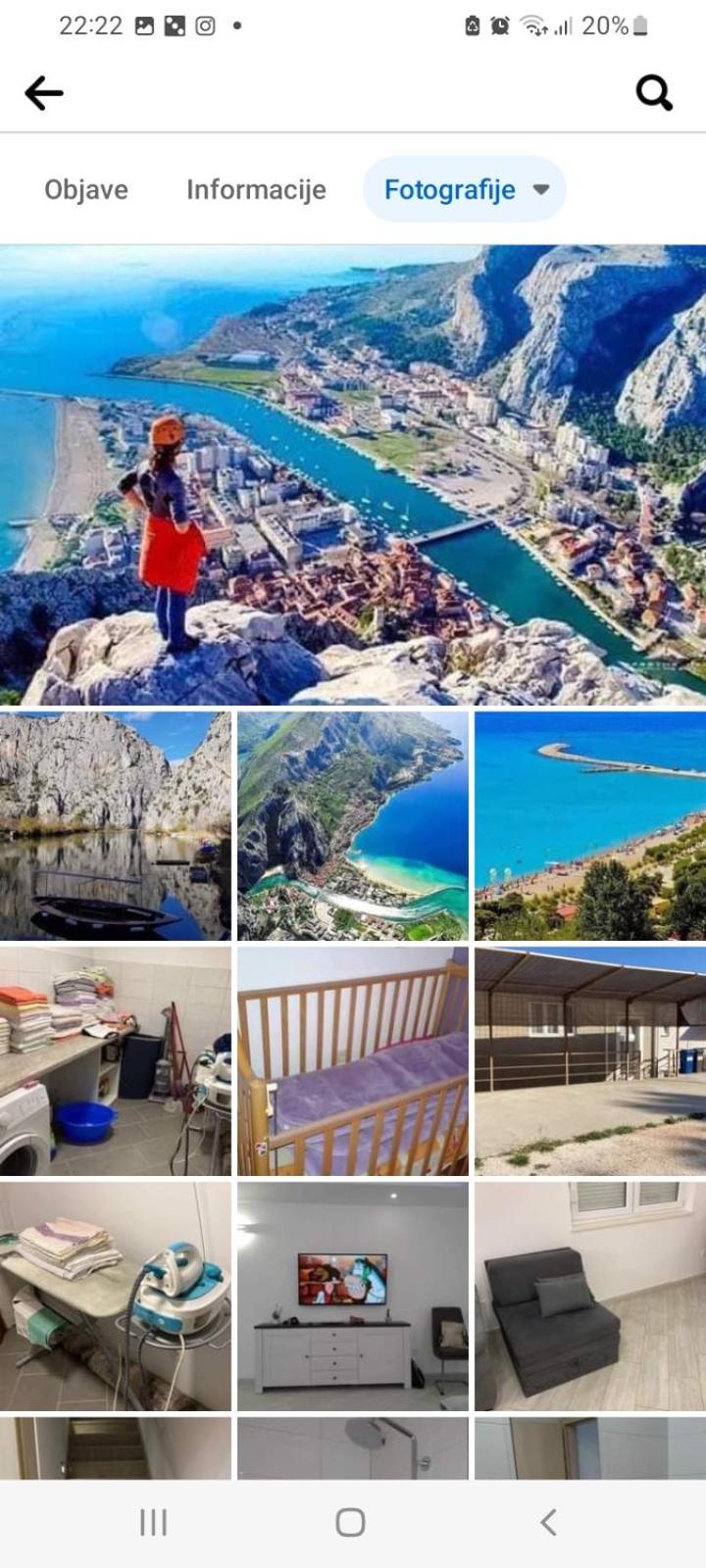 Apartment Nevena Omiš Exterior foto